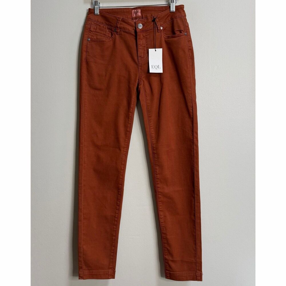 EQL By Kerrits Saddle Brown In Motion Riding Pant Size 6